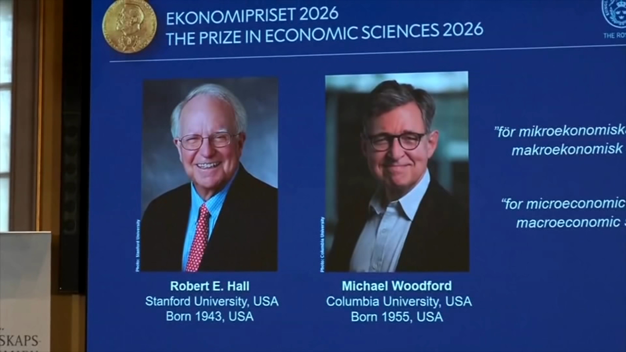 Stanford economist Robert Hall, among 2 Americans, awarded Nobel Prize for overturning assumptions about how to deal with economic shocks
— ABC 7 Bay Area, Carmel-by-the-Sea Business news