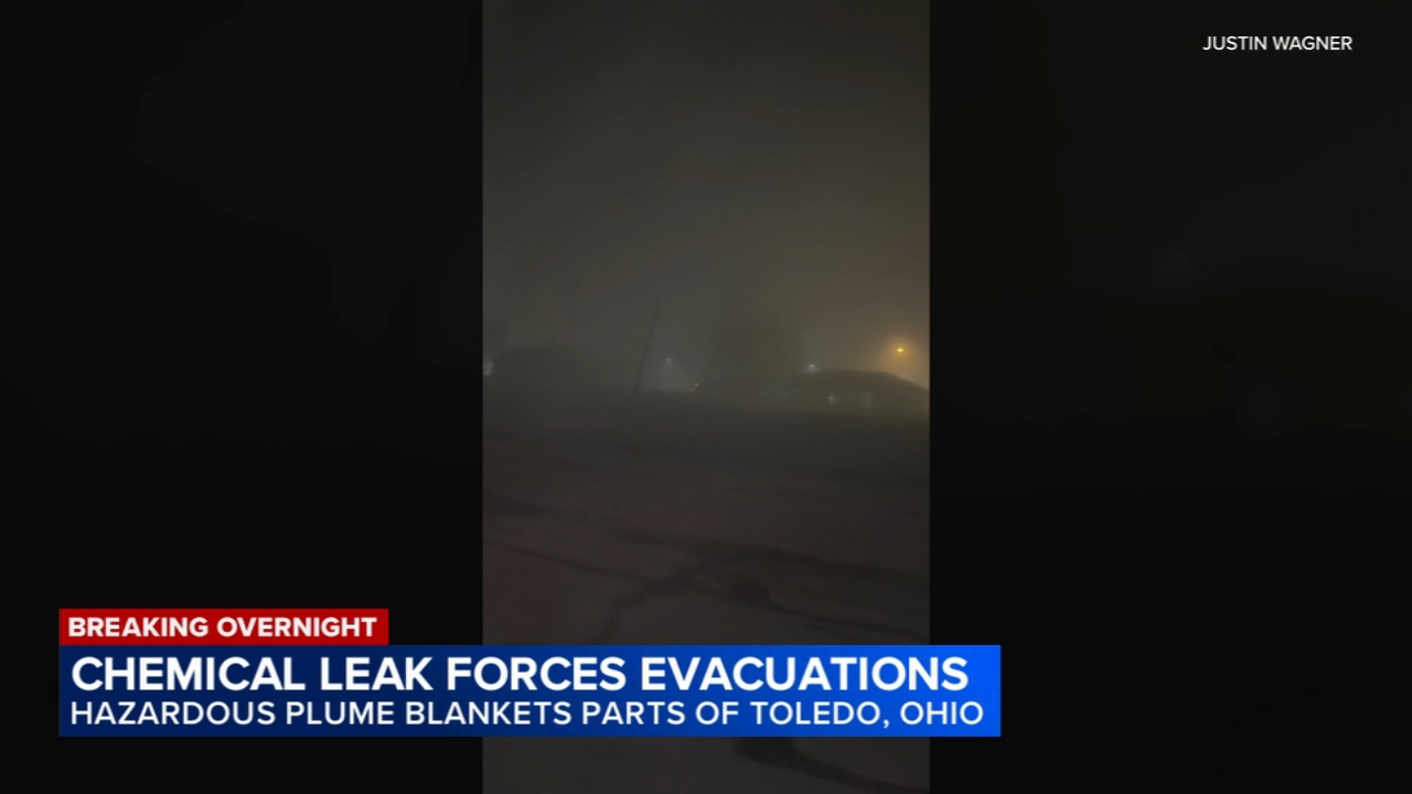 Chemical leak at tubing and piping facility forces evacuations in Toledo, Ohio
       — ABC 7 Bay Area, Carmel-by-the-Sea Community news