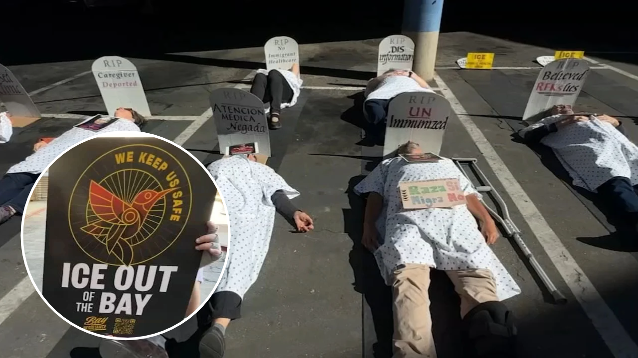 Activists demand end to ICE activity at Oakland's Eastmont Mall, stage 'die-in' demonstration
       — ABC 7 Bay Area, Carmel-by-the-Sea Real Estate news
