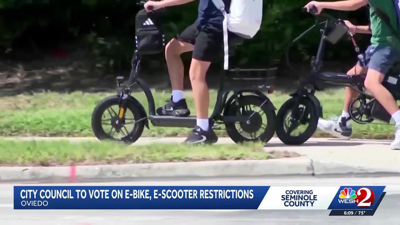 Oviedo city council to vote on micromobility rules to improve sidewalk safety — WESH 2 Orlando, Carmel-by-the-Sea Government news
