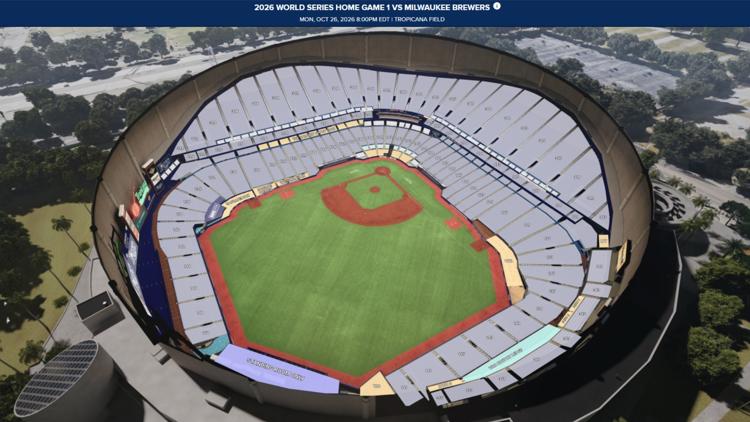 World Series tickets at Tropicana Field: What's still available for Rays vs. Brewers? — WTSP 10 Tampa Bay, Carmel-by-the-Sea Sports news