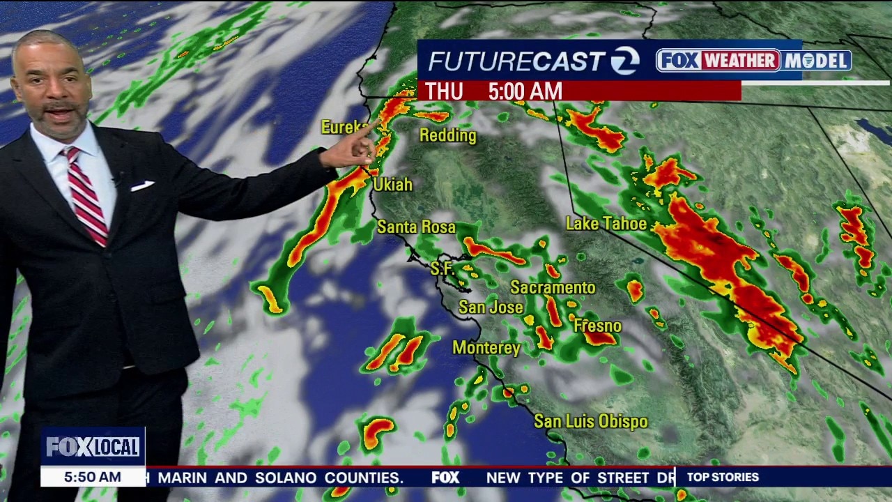 A wet day ahead as rain blankets the Bay Area — KTVU FOX 2 Bay Area, Carmel-by-the-Sea Sports news