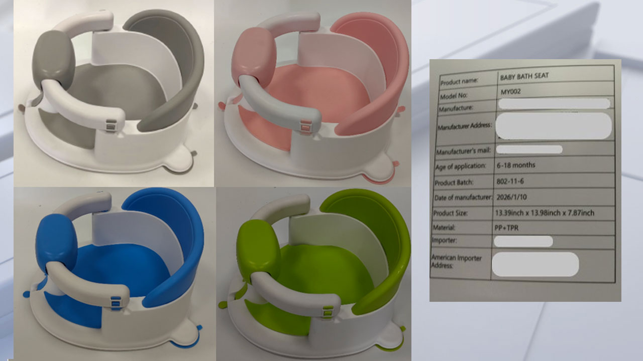 Baby bath seats sold on Amazon under recall for risk of serious injury, drowning — KTVU FOX 2 Bay Area, Carmel-by-the-Sea Government news