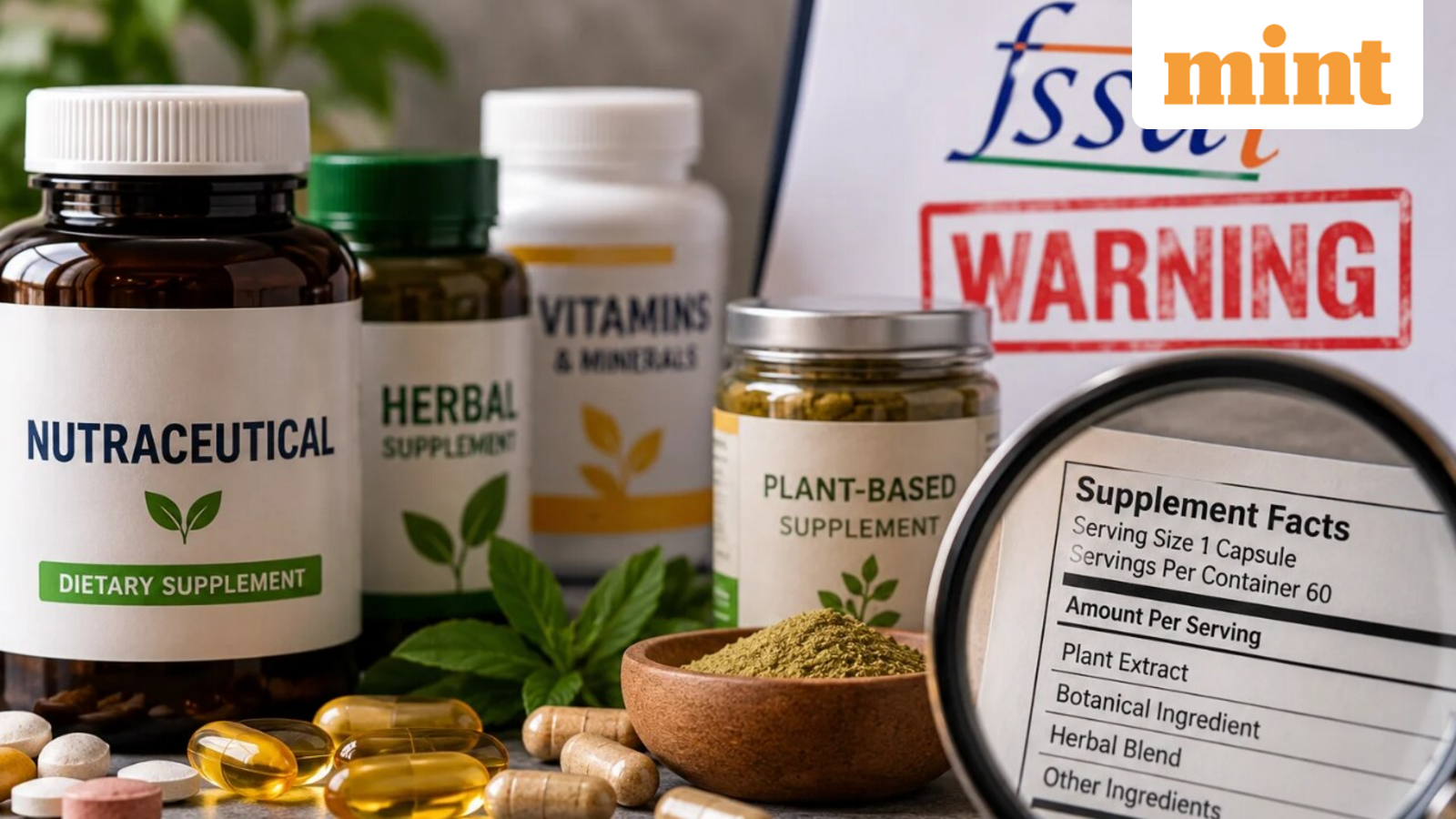 FSSAI warns nutraceutical firms over labelling violations, threatens action for non-compliance — Mint India, Carmel-by-the-Sea Health news